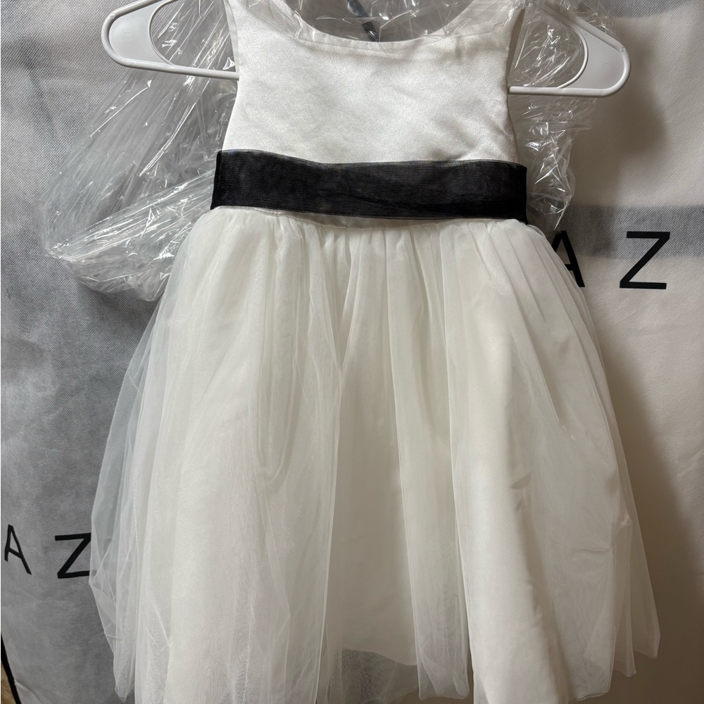 Azazie Ivory Flower Girl dress